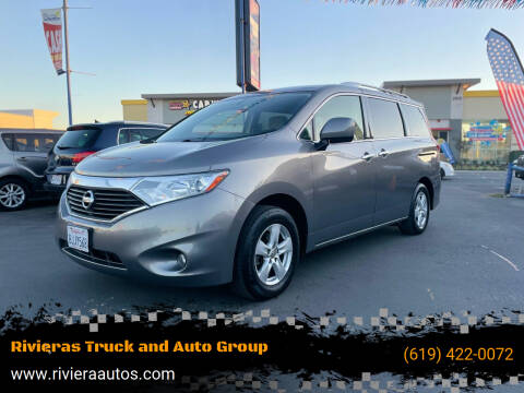 2016 Nissan Quest for sale at Rivieras Truck and Auto Group in Chula Vista CA
