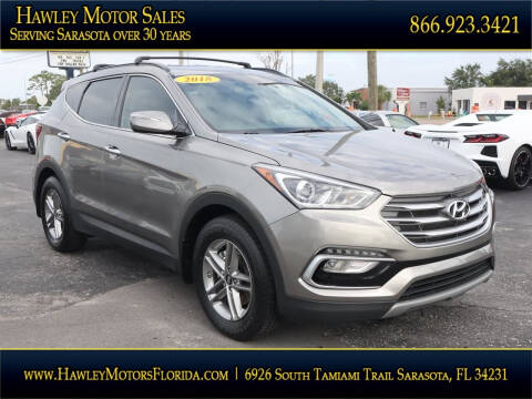 2018 Hyundai Santa Fe Sport for sale at Hawley Motor Sales in Sarasota FL