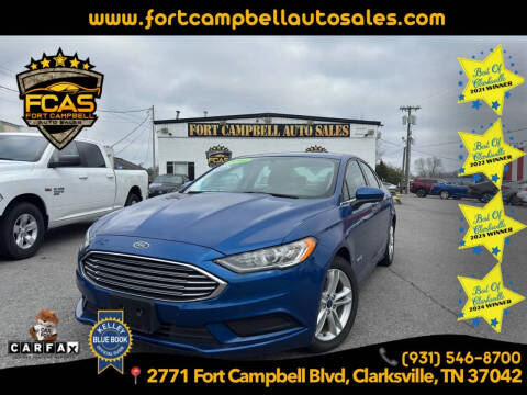 2018 Ford Fusion Hybrid S