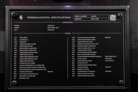 2023 Ferrari 296 GTB