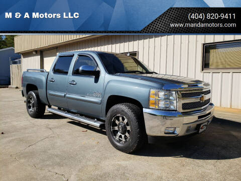 2012 Chevrolet Silverado 1500 for sale at M & A Motors LLC in Marietta GA