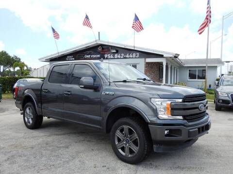 2018 Ford F-150 for sale at One Vision Auto in Hollywood FL