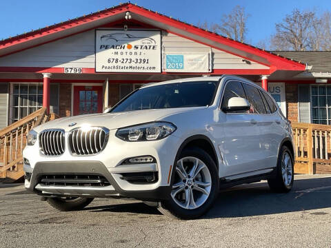 2019 BMW X3 for sale at Peach State Motors Inc in Acworth GA