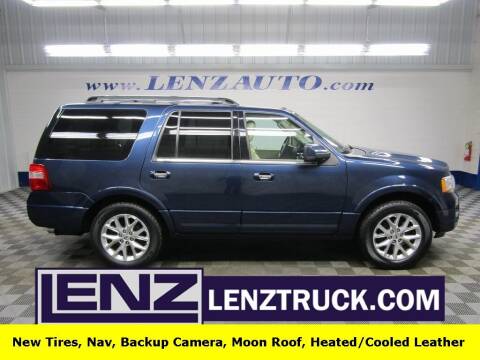 2015 Ford Expedition for sale at LENZ TRUCK CENTER in Fond Du Lac WI