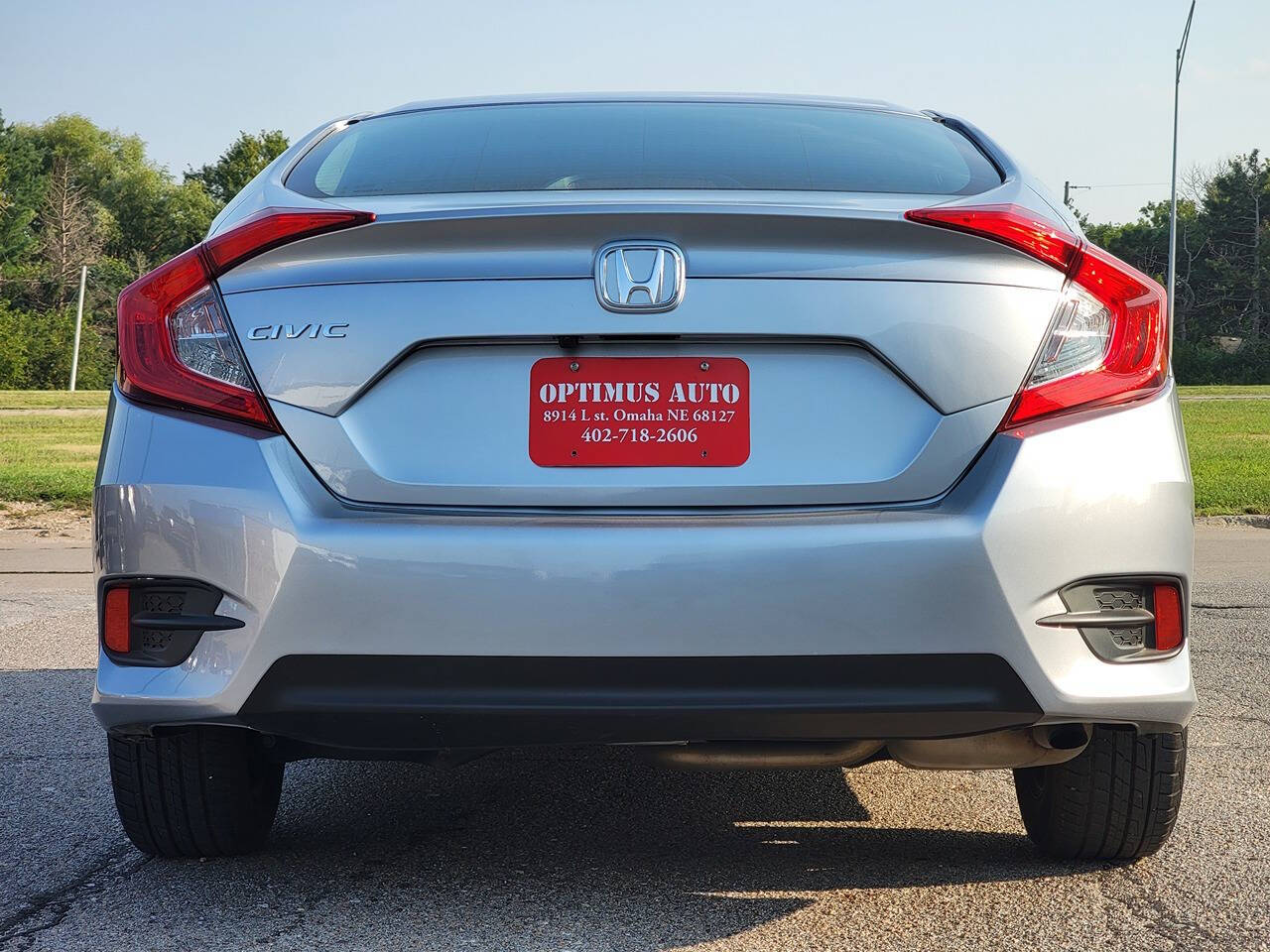 2016 Honda Civic for sale at Optimus Auto in Omaha, NE