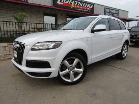2015 Audi Q7 for sale at Lightning Motorsports in Grand Prairie TX
