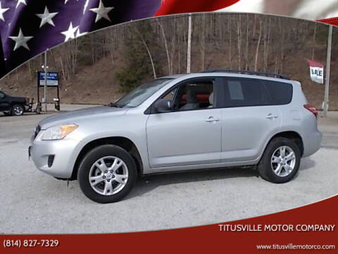 2011 Toyota RAV4 for sale at Titusville Motor Company in Titusville PA