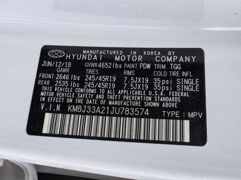 2018 Hyundai Tucson Value