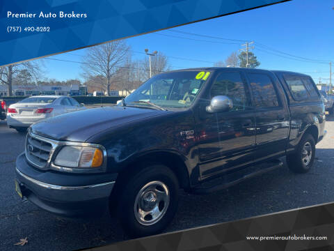 2001 Ford F-150 for sale at Premier Auto Brokers in Virginia Beach VA