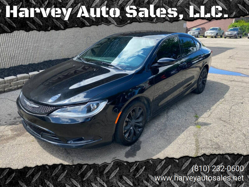 2015 Chrysler 200 for sale at Harvey Auto Sales, LLC. in Flint MI