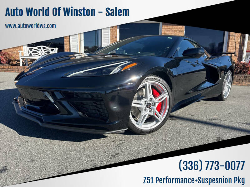 2023 Chevrolet Corvette for sale at Auto World Of Winston - Salem in Winston Salem NC