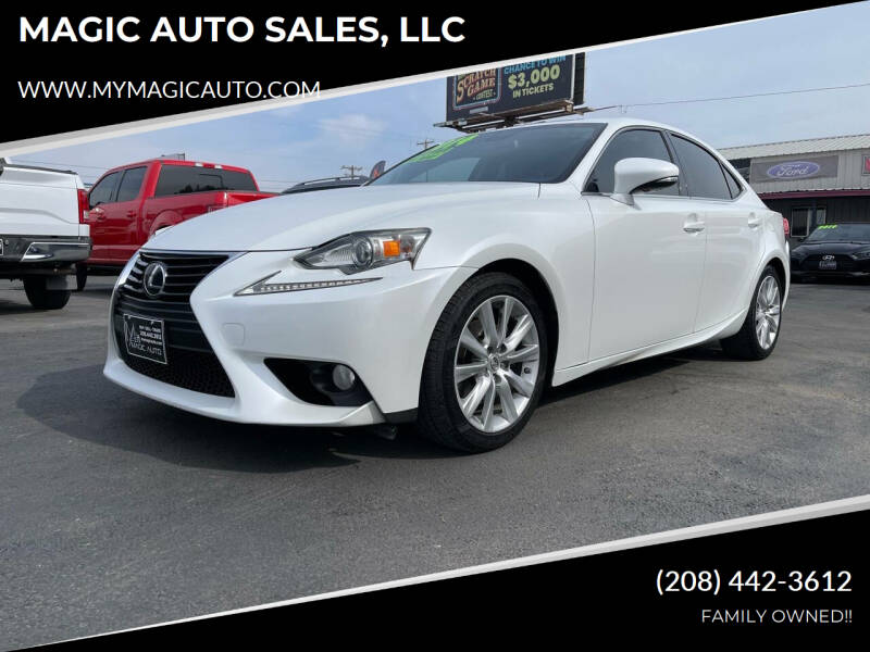 2014 Lexus IS 250 for sale at MAGIC AUTO SALES, LLC in Nampa ID