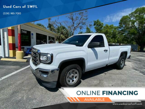 2017 GMC Sierra 1500 for sale at Used Cars of SWFL in Fort Myers FL