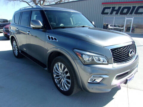 2017 Infiniti QX80 for sale at Choice Auto in Carroll IA