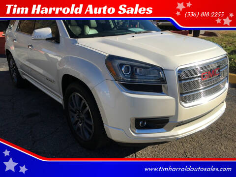 2014 GMC Acadia for sale at Tim Harrold Auto Sales in Wilkesboro NC