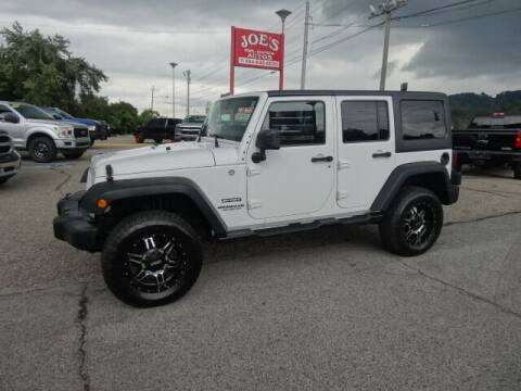 2012 Jeep Wrangler Unlimited for sale at Joe's Preowned Autos in Moundsville WV