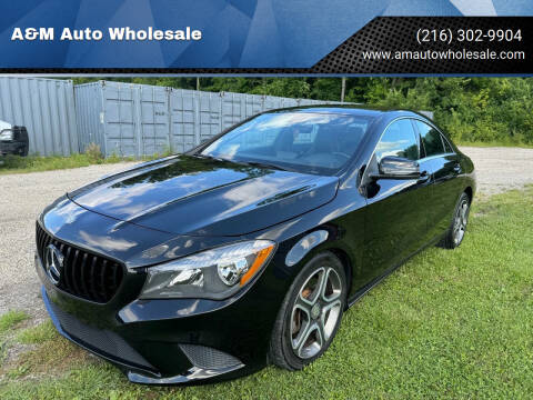 2014 Mercedes-Benz CLA for sale at A&M Auto Wholesale in Oberlin OH