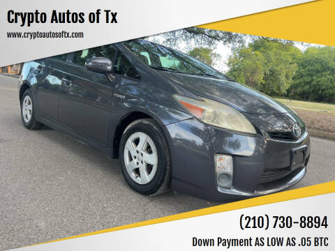 2010 Toyota Prius for sale at Crypto Autos of Tx in San Antonio TX