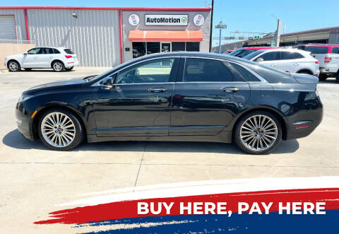 2015 Lincoln MKZ Hybrid for sale at AUTOMOTION in Corpus Christi TX