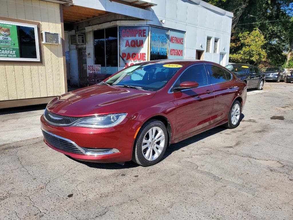 2015 Chrysler 200 for sale at DAGO'S AUTO SALES LLC in Dalton, GA