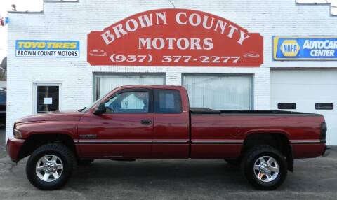 1996 Dodge Ram 2500 for sale at Brown County Motors in Russellville OH