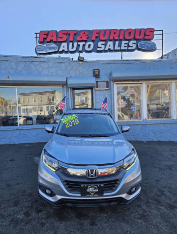 2019 Honda HR-V for sale at FAST AND FURIOUS AUTO SALES in Newark NJ