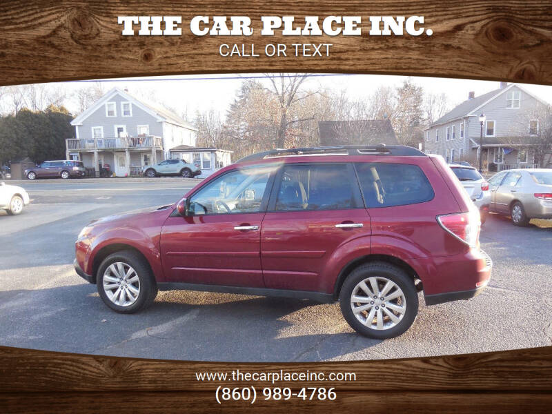 2011 Subaru Forester for sale at THE CAR PLACE INC. in Somersville CT