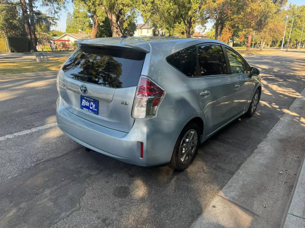 2015 Toyota Prius v for sale at Ride On LLC in Van Nuys, CA