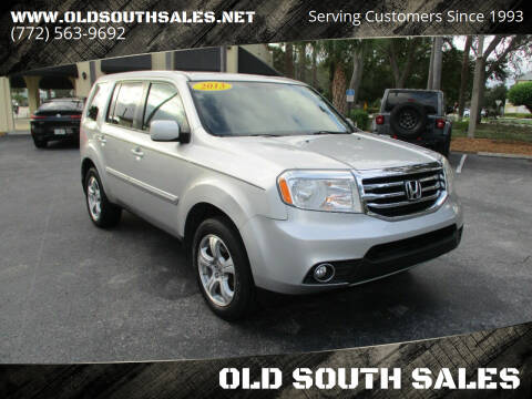 2013 Honda Pilot for sale at OLD SOUTH SALES in Vero Beach FL