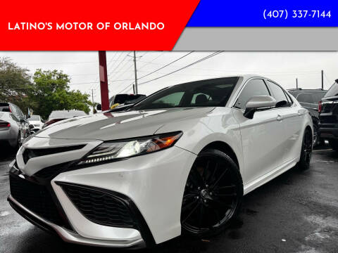 2021 Toyota Camry for sale at LATINO'S MOTOR OF ORLANDO in Orlando FL