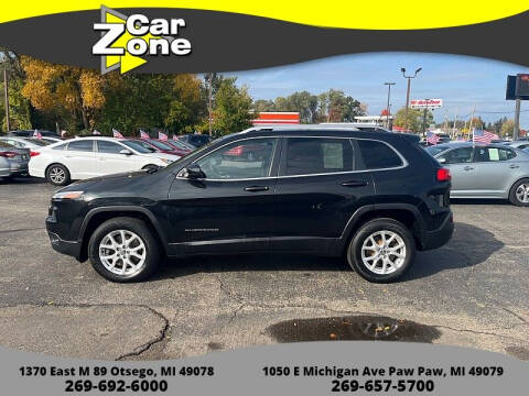 2015 Jeep Cherokee for sale at Car Zone in Otsego MI