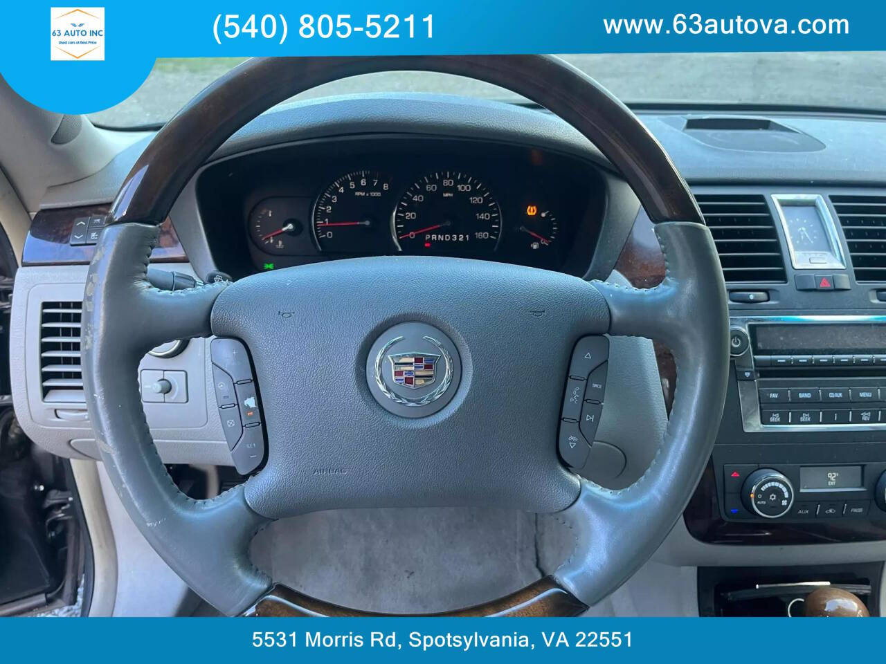 2009 Cadillac DTS for sale at 63 Auto Inc in Spotsylvania, VA