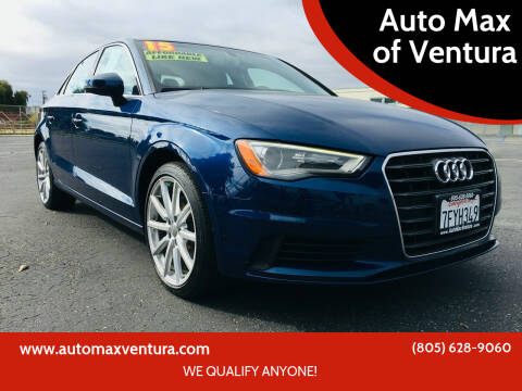 2015 Audi A3 for sale at Auto Max of Ventura in Ventura CA