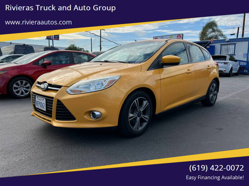 2012 Ford Focus for sale at Rivieras Truck and Auto Group in Chula Vista CA