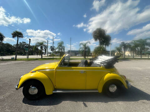 1968 Volkswagen Beetle Convertible for sale at DESIGN MOTORWERKS in Port Saint Lucie FL