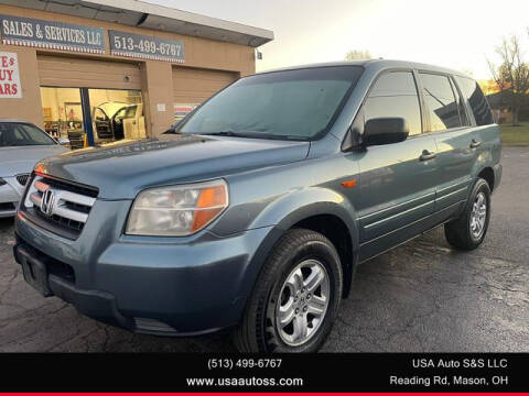 2007 Honda Pilot for sale at USA Auto Sales & Services, LLC in Mason OH