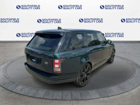 2017 Land Rover Range Rover Supercharged