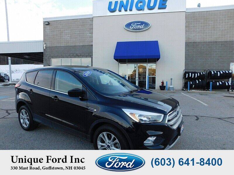 2019 Ford Escape for sale at Unique Motors of Chicopee - Unique Ford in Goffstown NH