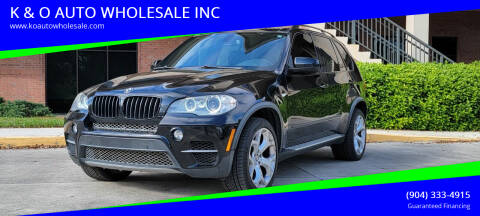 2012 BMW X5 for sale at K & O AUTO WHOLESALE INC in Jacksonville FL
