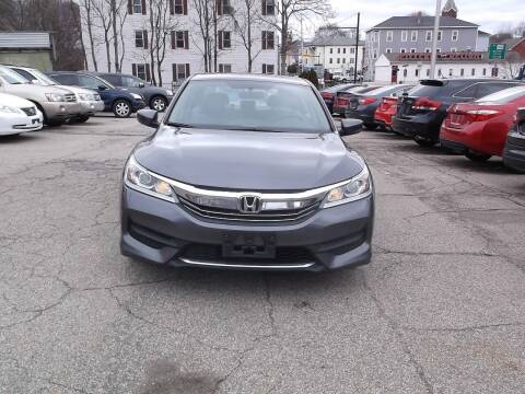2016 Honda Accord for sale at sharp auto center in Worcester MA