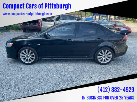 2008 Mitsubishi Lancer for sale at Compact Cars of Pittsburgh in Pittsburgh PA