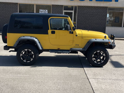 2004 Jeep Wrangler for sale at Truck and Auto Outlet in Excelsior Springs MO