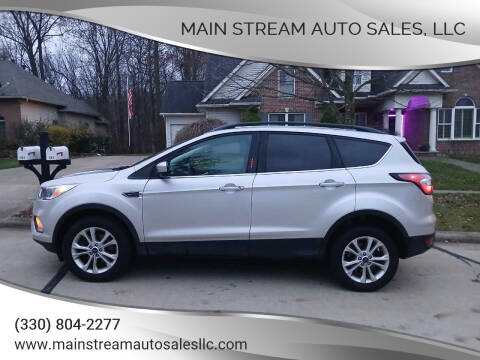 2018 Ford Escape for sale at Main Stream Auto Sales, LLC in Wooster OH