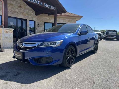 2018 Acura ILX for sale at Performance Motors Killeen Second Chance in Killeen TX