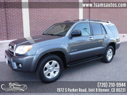 2008 Toyota 4Runner for sale at SAM'S AUTOMOTIVE in Denver CO