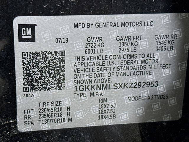 2019 GMC Acadia SLT-1