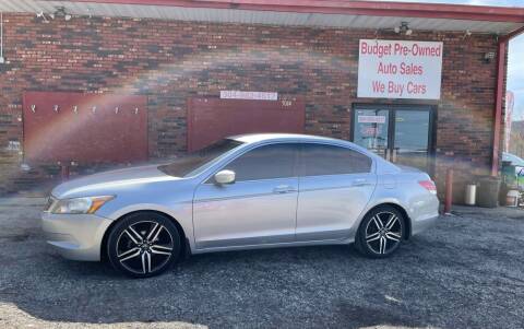 2010 Honda Accord for sale at Budget Preowned Auto Sales in Charleston WV