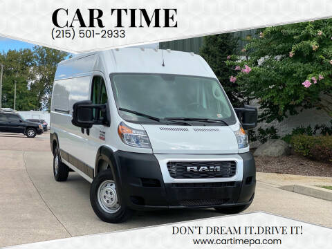 2021 RAM ProMaster Cargo for sale at Car Time in Philadelphia PA