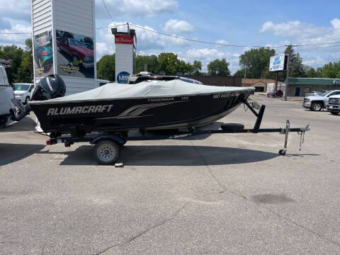 2012 Alumacraft Fisherman 145 for sale at Twin City Motors in Grand Forks ND