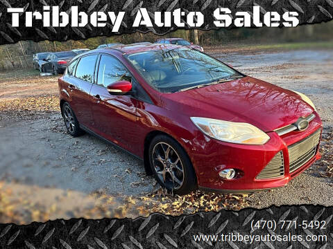 2014 Ford Focus for sale at Tribbey Auto Sales in Stockbridge GA